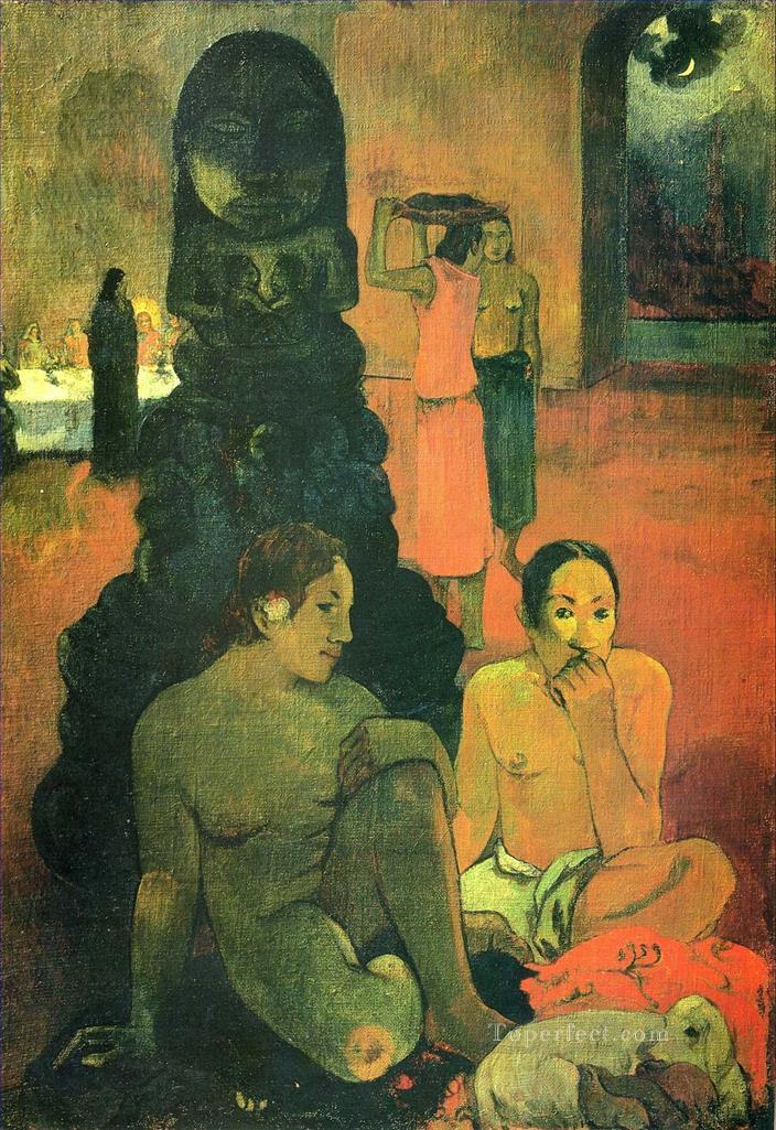 The Great Buddha Post Impressionism Primitivism Paul Gauguin Oil Paintings